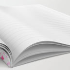 Watercolor Pink Rhythm II Notebook Gallery Image 2