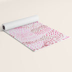 Watercolor Pink Rhythm II Yoga Mat Gallery Image 2