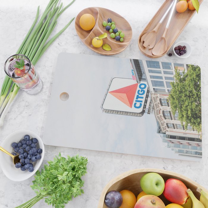 Boston Citgo Sign Cutting Board Gallery Image 2
