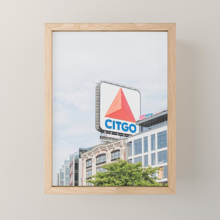 Boston Citgo Sign Mini Art Print Gallery Image 1