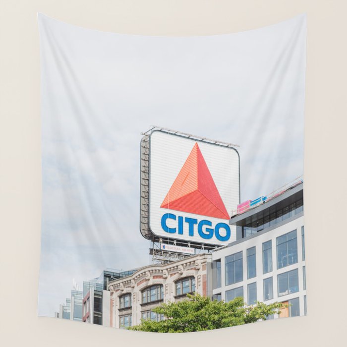 Boston Citgo Sign Wall Tapestry Gallery Image 4