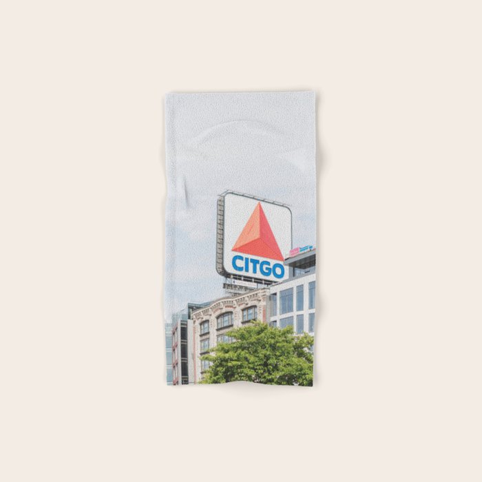 Boston Citgo Sign Bath Towel Gallery Image 1