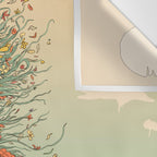 Facade of Existence (Let Life Blossom) Wall Tapestry Gallery Image 3