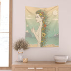 Facade of Existence (Let Life Blossom) Wall Tapestry Gallery Image 2
