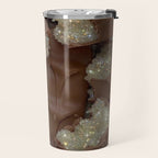GLITTER CHOCOLATES | collage | brown | candy | yummy | sweet | eat | Tumblr | bling | sparkle shiny Travel Mug Gallery Image 2