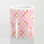 Circles: PATTERN 01 | The Peach Edition Coffee Mug Gallery Image 4