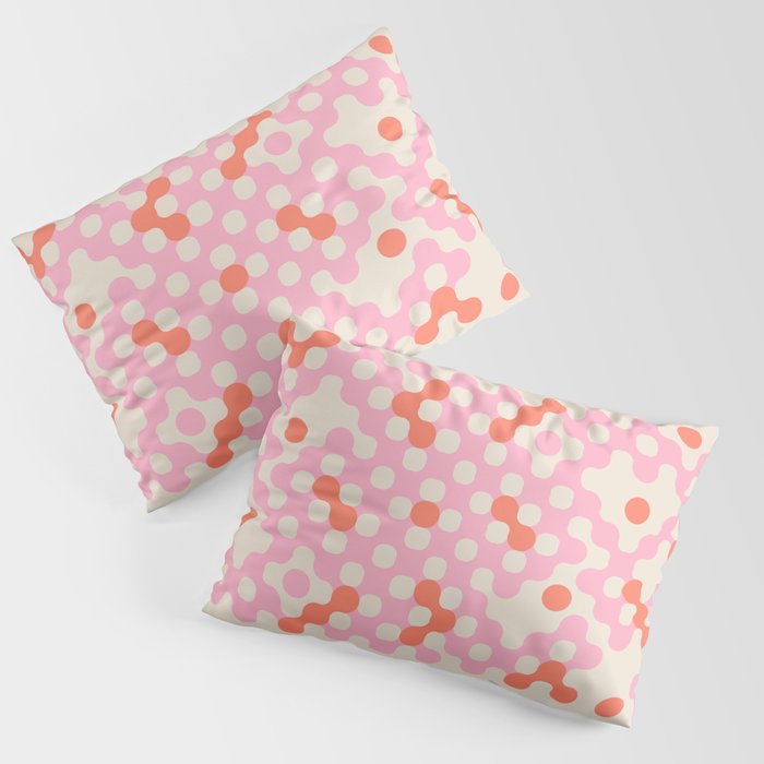 Circles: PATTERN 01 | The Peach Edition Pillow Sham Gallery Image 1