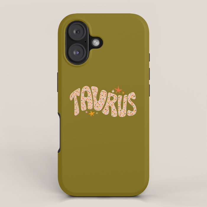 Starry Taurus iPhone Case Gallery Image 1