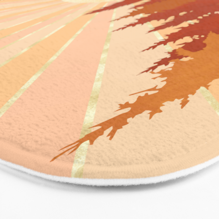 Autumn Forest Bath Mat Gallery Image 3