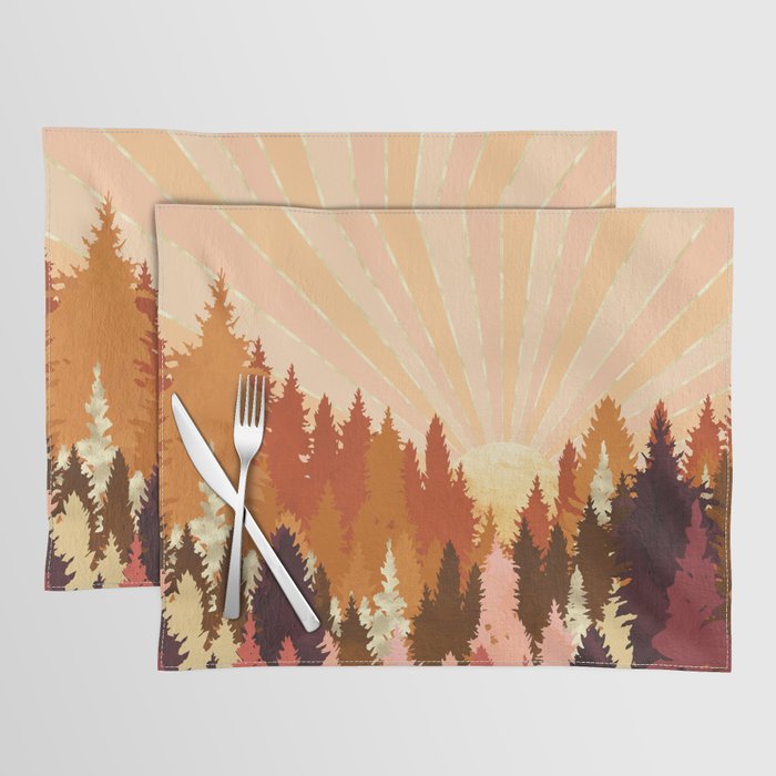 Autumn Forest Placemat Gallery Image 1