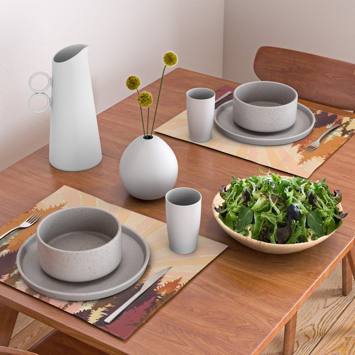 Autumn Forest Placemat Gallery Image 2