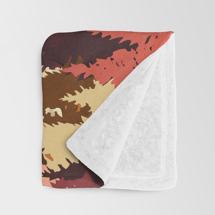 Autumn Forest Throw Blanket Gallery Image 3
