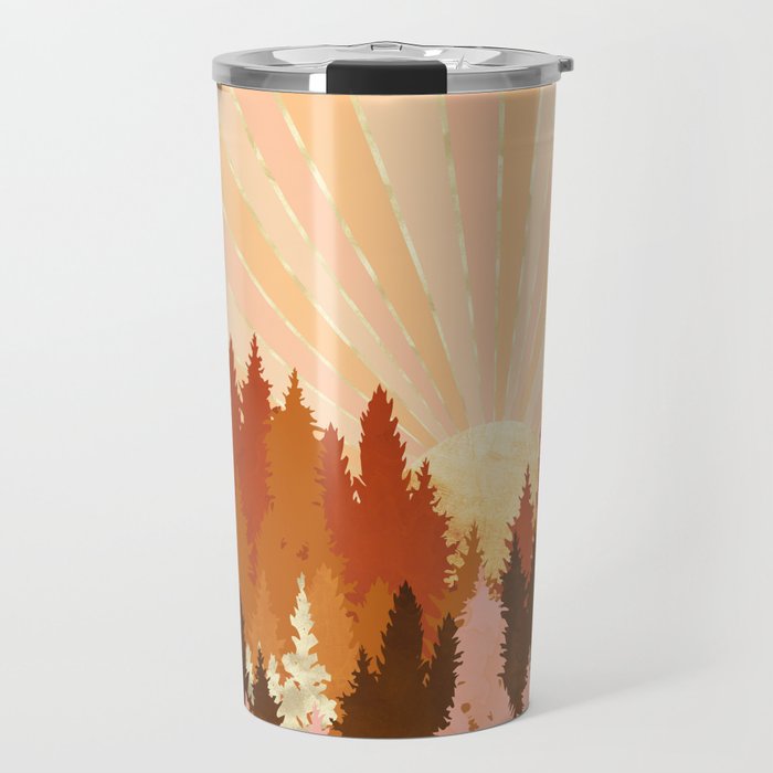 Autumn Forest Travel Mug Gallery Image 1