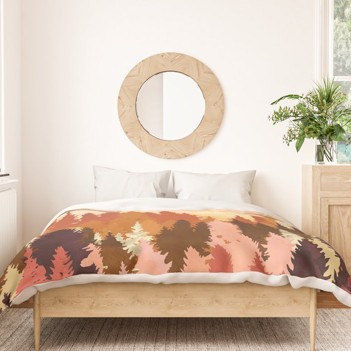 Autumn Forest Duvet Cover Gallery Image 3