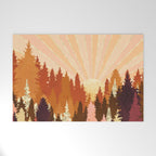Autumn Forest Welcome Mat Gallery Image 1