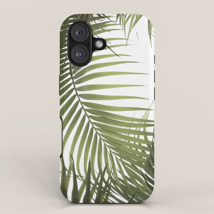 Palm Leaves Photo 01 iPhone Case