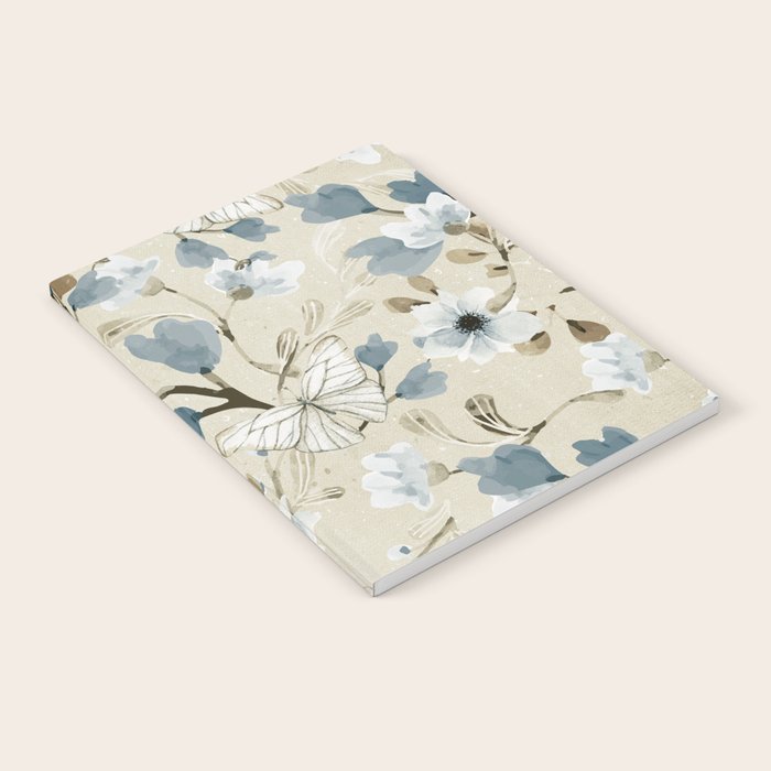 Flowers and Butterflies Notebook Gallery Image 1