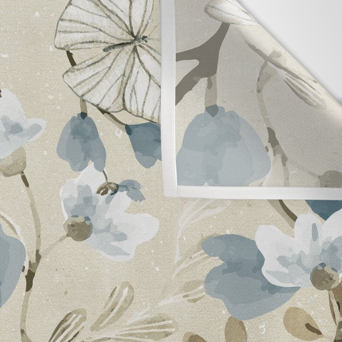 Flowers and Butterflies Wall Tapestry Gallery Image 3