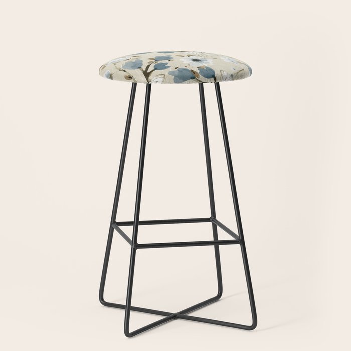 Flowers and Butterflies Stool Gallery Image 1