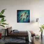 Light Above Wood Wall Art Gallery Image 2