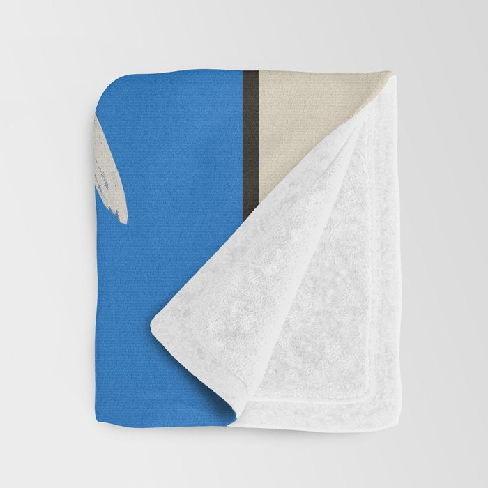 Bold Stripes Beneath the Surface Throw Blanket Gallery Image 3