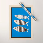 Bold Stripes Beneath the Surface Wrapping Paper Gallery Image 1