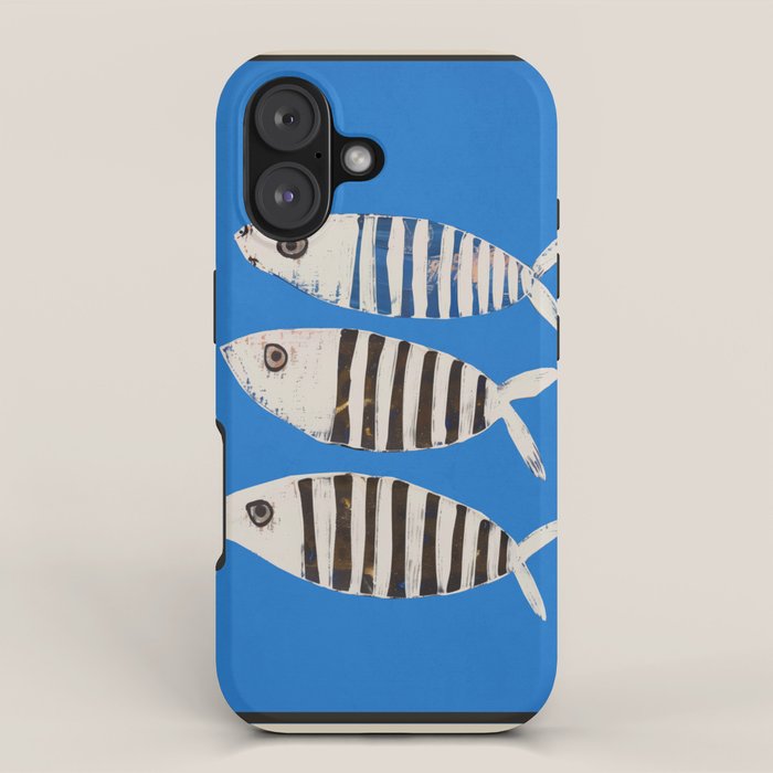 Bold Stripes Beneath the Surface iPhone Case Gallery Image 1