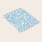 Hand drawn flower nature art pattern Notebook Gallery Image 3