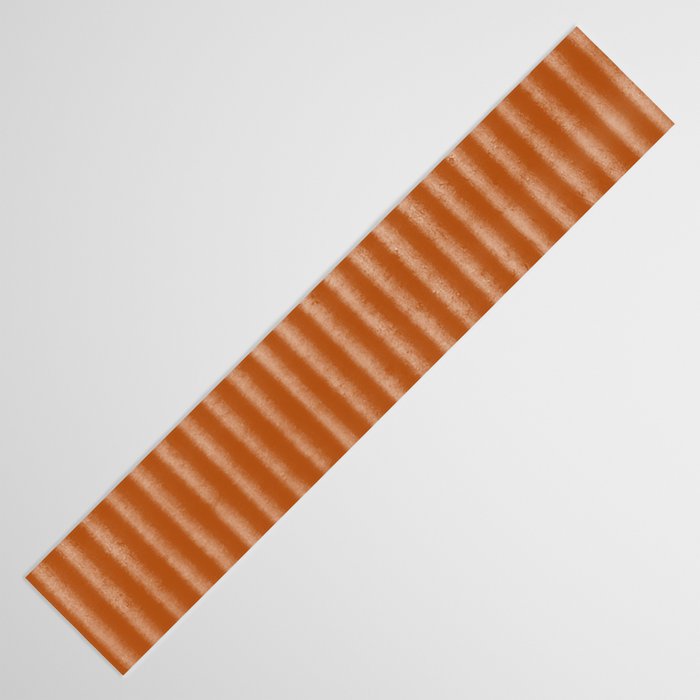 Ribbed (Rust) Table Runner Gallery Image 3