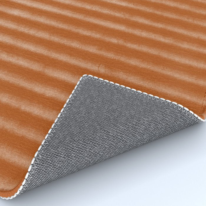 Ribbed (Rust) Rug Gallery Image 4
