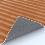 Ribbed (Rust) Rug Gallery Image 4