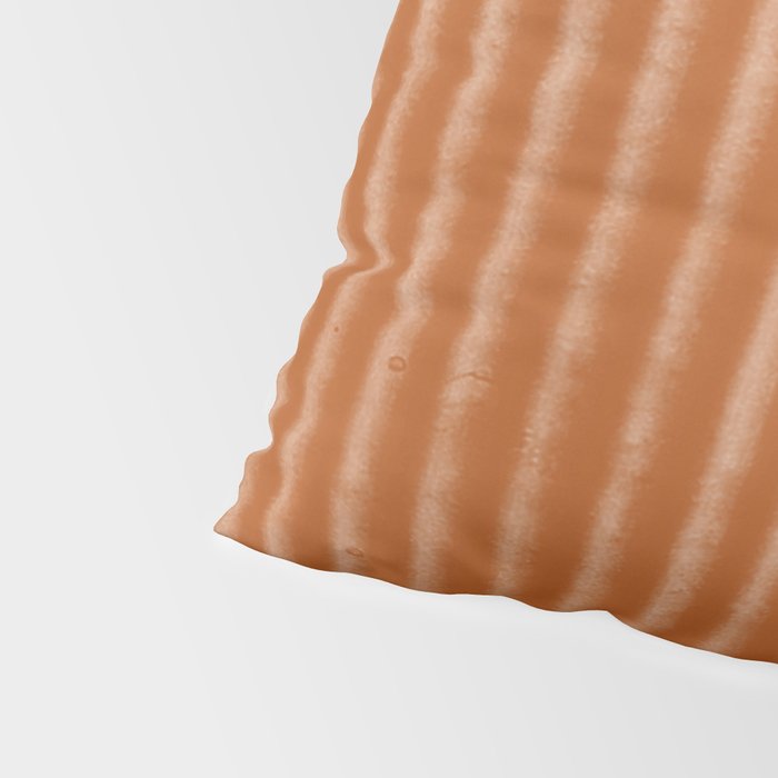 Ribbed (Rust) Pillow Sham Gallery Image 4