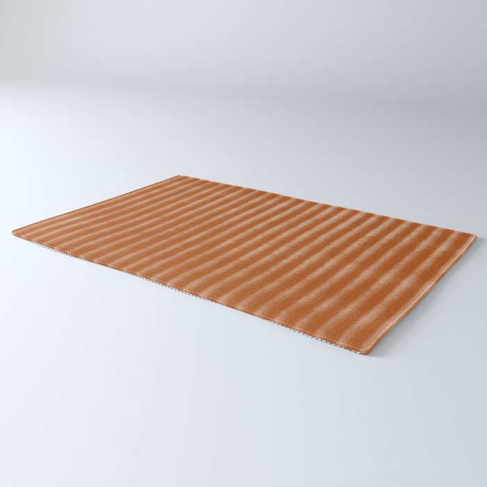Ribbed (Rust) Rug Gallery Image 3
