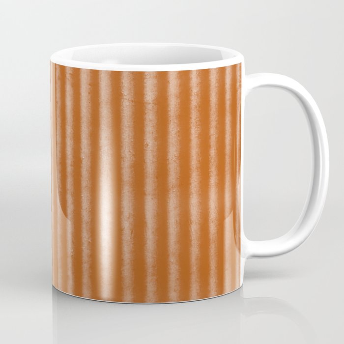 Ribbed (Rust) Coffee Mug Gallery Image 1