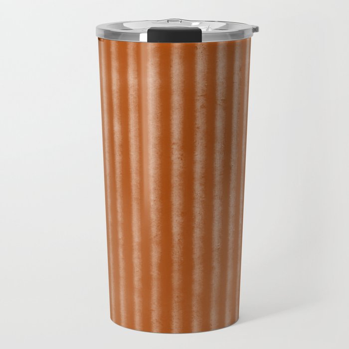 Ribbed (Rust) Travel Mug Gallery Image 1