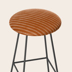 Ribbed (Rust) Stool Gallery Image 2