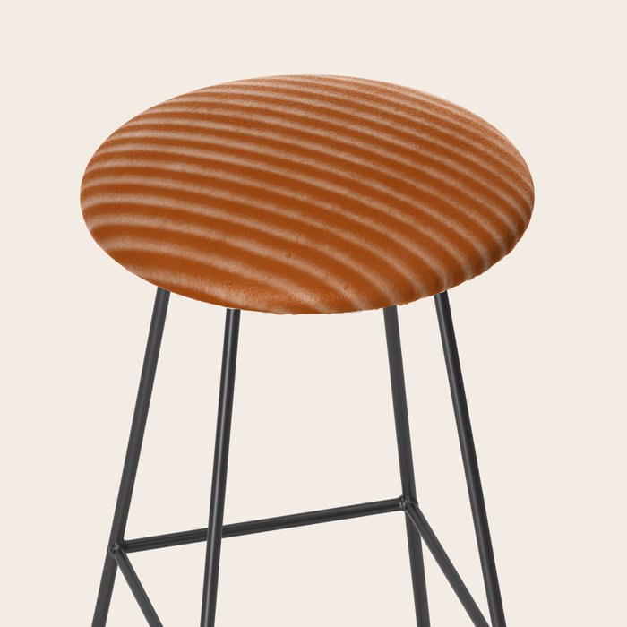 Ribbed (Rust) Stool Gallery Image 2