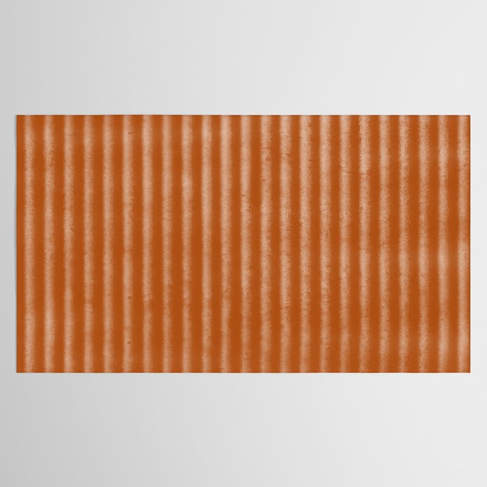 Ribbed (Rust) Tablecloth Gallery Image 2