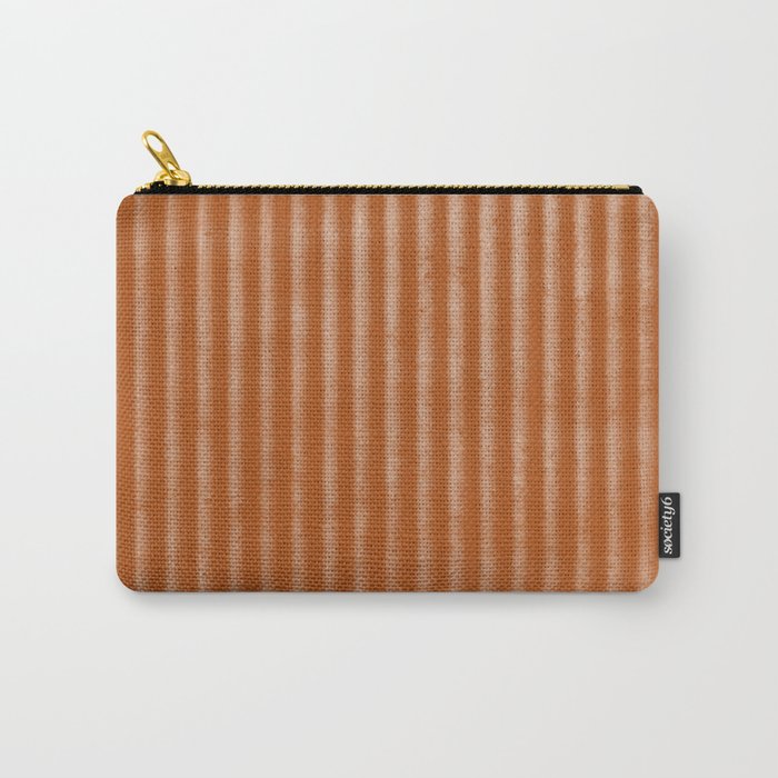 Ribbed (Rust) Carry All Pouch Gallery Image 1