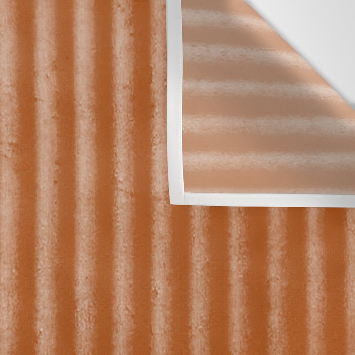 Ribbed (Rust) Wall Tapestry Gallery Image 3