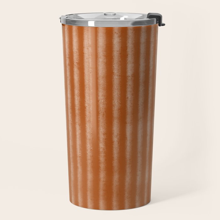Ribbed (Rust) Travel Mug Gallery Image 2