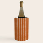 Ribbed (Rust) Wine Chiller Gallery Image 1