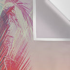 Pastel Palms #2 - Modern Tropical Photograph Wall Tapestry Gallery Image 3
