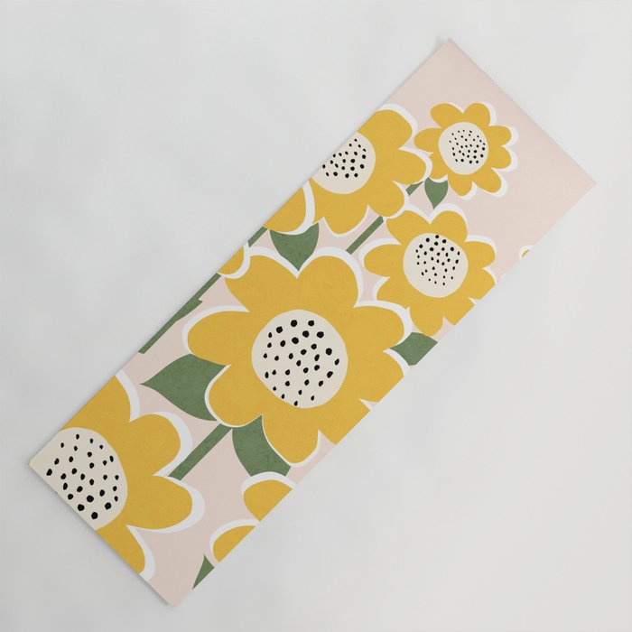 Flower Market - Sunflower #1 Yoga Mat Gallery Image 1