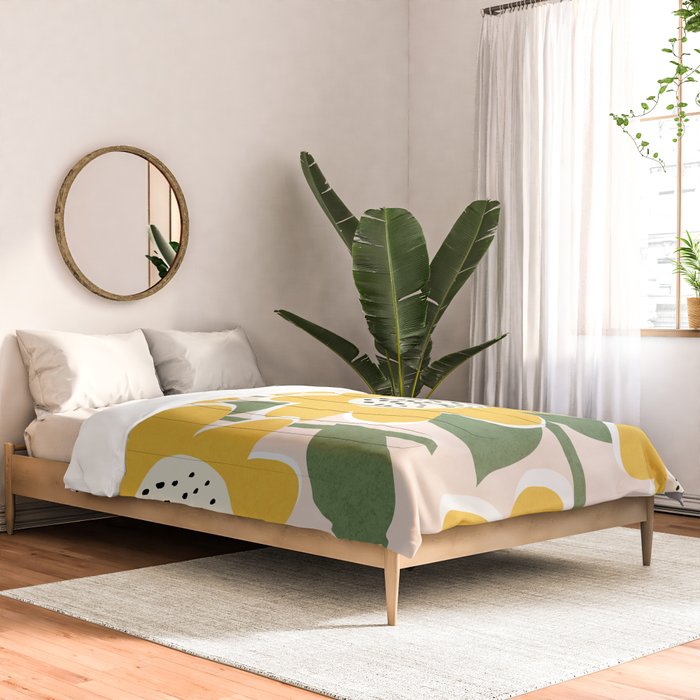 Flower Market - Sunflower #1 Comforter Gallery Image 2