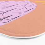 STILL LIFE SUMMER Bath Mat Gallery Image 3