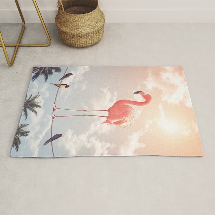 FLAMINGO & FRIENDS Rug Gallery Image 1