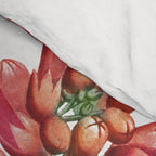 Rousing Red Botanical Comforter Gallery Image 4