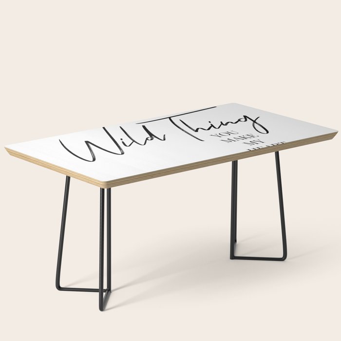 Wild thing, you make my heart sing Coffee Table Gallery Image 1