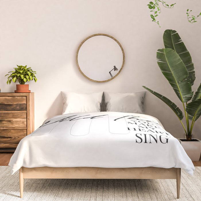 Wild thing, you make my heart sing Comforter Gallery Image 3